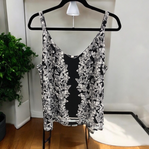 WHBM Reversible Sleeveless Dual Neck Cami size Xl - Picture 5 of 13